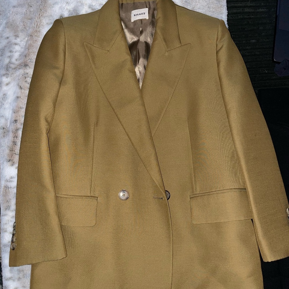 KHAITE KAKI BLAZER 4
